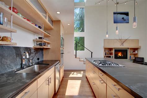 Wood is one of the most popular materials when it comes to kitchen. Not Your Momma's Maple: Maple Kitchens for Modern Times