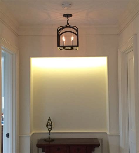 Helpful ideas and tips for your hallway lighting scheme from the lighting designers at skinflint. Foyer/Hallway Lighting - Transitional - Hall - Chicago ...