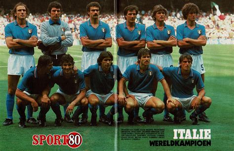 Vandaag 40 Jaar Geleden Italië Wereldkampioen Op Het Wereldkampioenschap Voetbal 1982 11 Juli