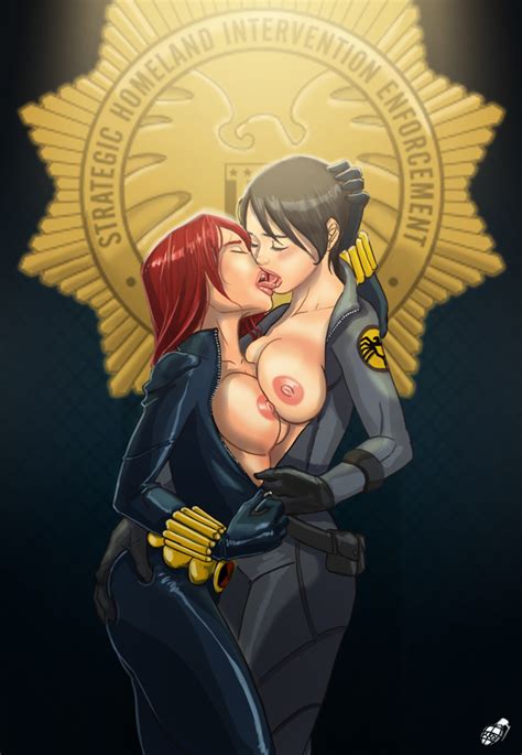 Black Widow And Maria Hill By Tinkerbomb