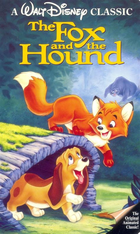 Keith Coogan — Fox And The Hound Mini Poster Of Vhs Cover Autographed