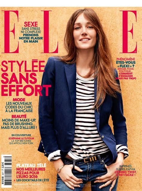 Elle France June 10 2016 Cover Elle France