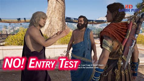 ASSASSIN S CREED ODYSSEY Quest Citizenship Test Getting In Without An