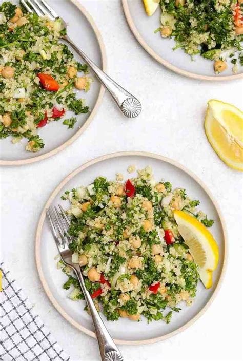 Easy Quinoa Tabbouleh Salad Recipe Gluten Free Eat With Clarity
