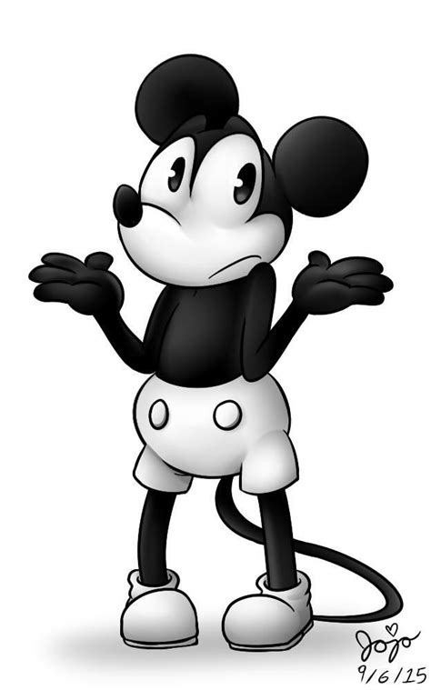Safe Artist Paperbagedhead Mickey Mouse Disney Mammal Mouse Rodent Anthro