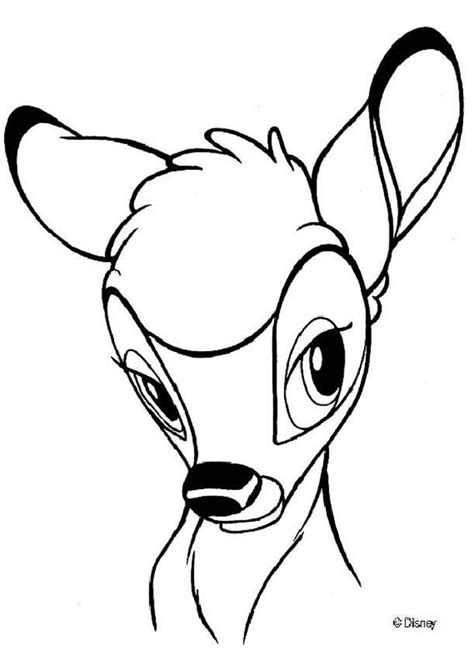 Bambi coloring games and bambi coloring book for children! Discover this amazing coloring page of Bambi Disney Movie ...