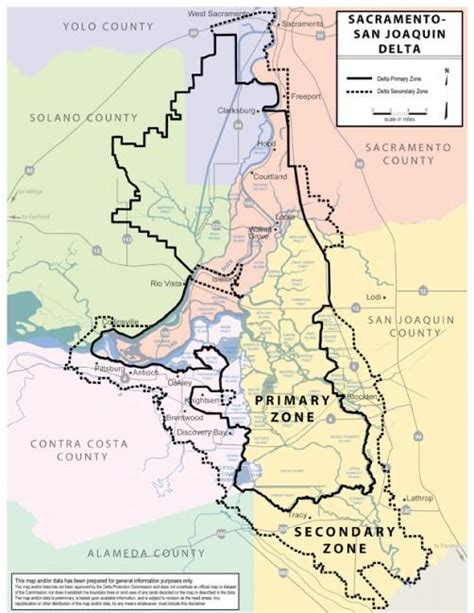 Sacramento San Joaquin Delta Land Use And Boundaries Water Education