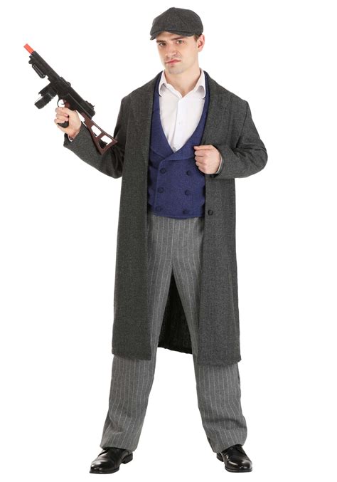 Adult Deluxe Gangster Costume Roaring 20s Gangster Costumes