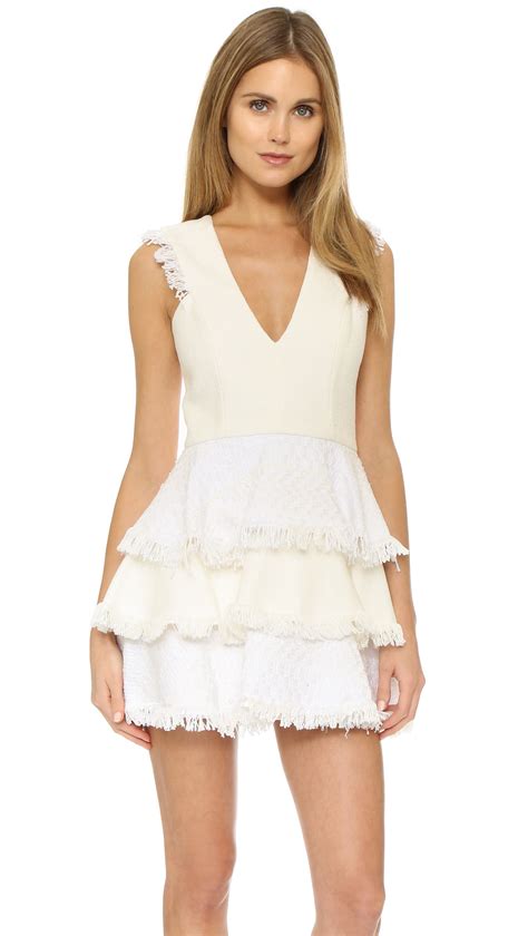 Lyst Alexis Zlata Dress In White