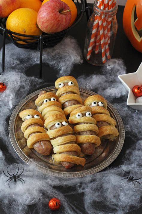 Sausage Mummies - Halloween Food for Kids - My Fussy Eater ...