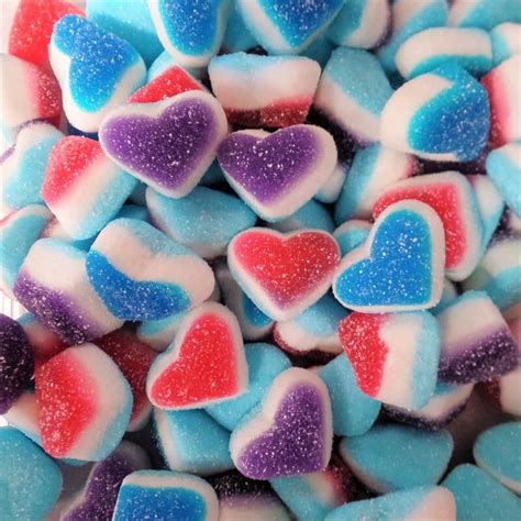Love Pik Haribo Bonbons Tendres Et Acides En Forme De Cœur