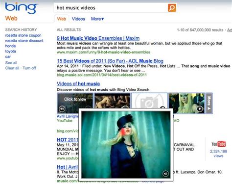 Bing Video Update Larger Previews Infinite Scroll And Related Content