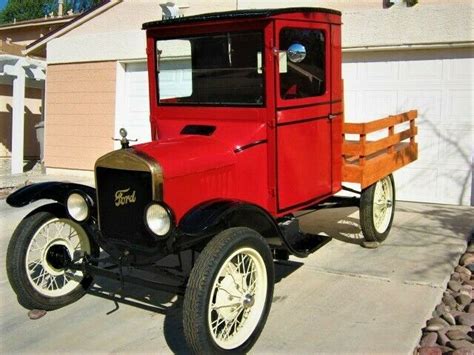 1925 Ford Model T Pickup Truck Red