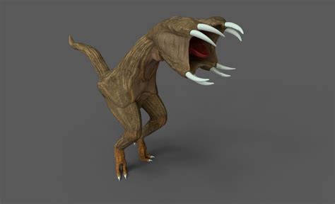 Rapoid Monster 3d Asset Realtime Cgtrader