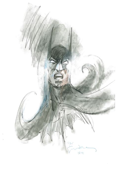 Batman By Bill Sienkiewicz In Daryl Rs Batman Commissions Pin Ups 驪