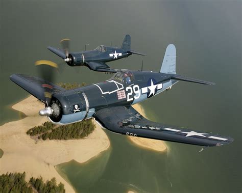 Vought F U Corsairs Wwii Aircraft Fighter Jets F U Corsair Fighter Aircraft