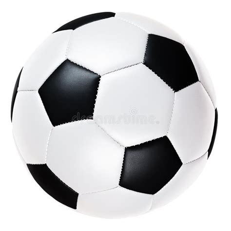 Traditional Black And White Football Stock Photo Image Of Closeup