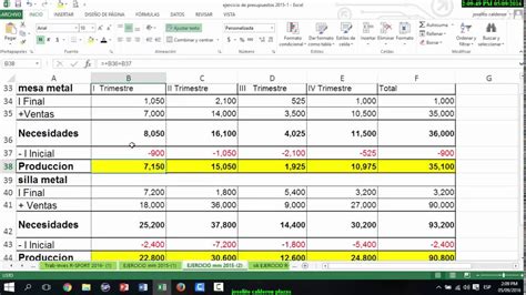 Como Calcular La Mano De Obra En Excel
