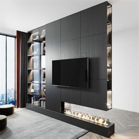 Tv Unit Design On Behance