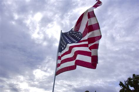 American Flag Waving Free Stock Photo Public Domain Pictures