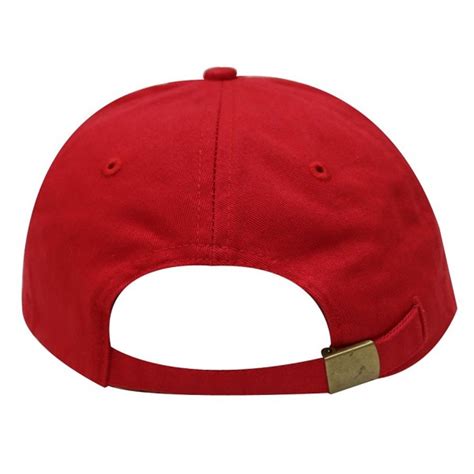 C104 Cotton Baseball Caps 16 Colors Red Cq12h72mo1n