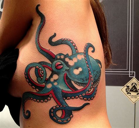 Tentacles Octopus Tattoo Tribal Tattoos Traditional Tattoo