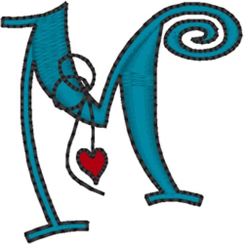 Check spelling or type a new query. Hanging Hearts Alphabet Embroidery Design
