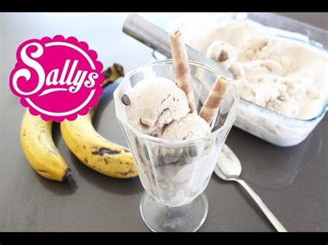 Bananeneis selber machen mit und ohne Eismaschine sehr cremig