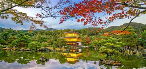 The Golden Pavilion Of Kinkaku Ji Temple In Kyoto Japan 3179111 Stock