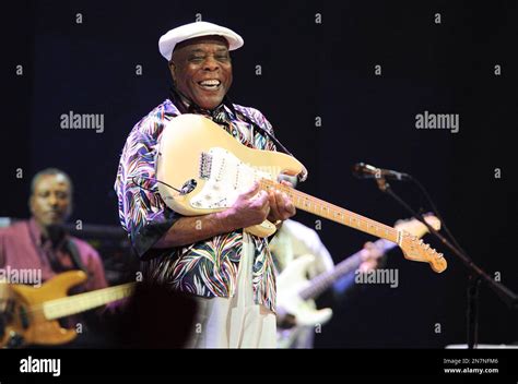 Blues Guitarist Buddy Guy Performs At Eric Claptons Crossroads Guitar