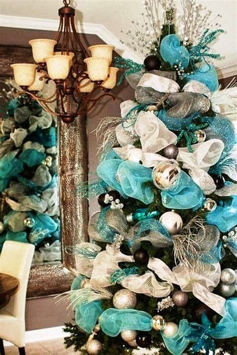 30 White And Blue Christmas Decorations Ideas Decoration Love