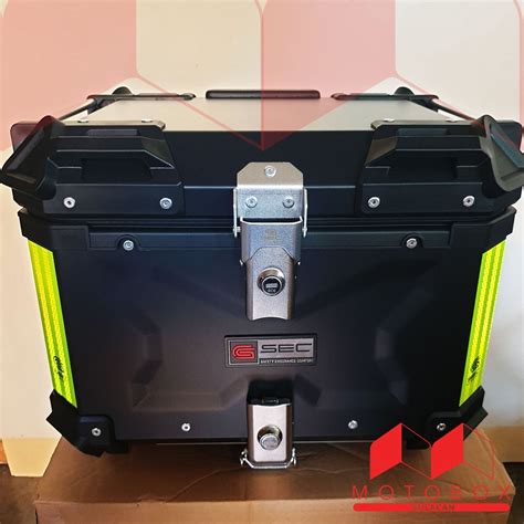 Sec Alloy Topbox For Motorcycle 45l55l Shopee Philippines