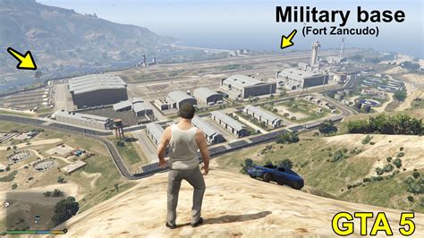In Gta 5 Where Is The Military Base Location On Map