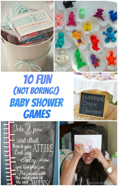 Creative Baby Shower Game Ideas