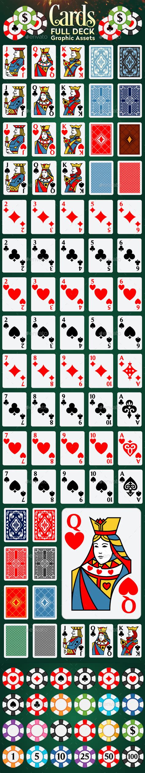 Check spelling or type a new query. Game Asset - GraphicRiver Full Deck of Playing Cards 10767730 » Dondrup.com