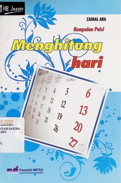 Menghitung hari : kumpulan puisi Zainal Aka - JAKLITERA
