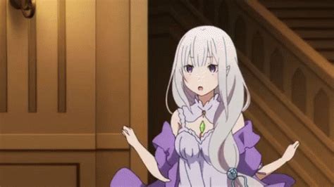 Re Zero GIF - Re Zero Emilia - Discover & Share GIFs Re:zero:emilia mega cute kami hd render | ors anime renders.