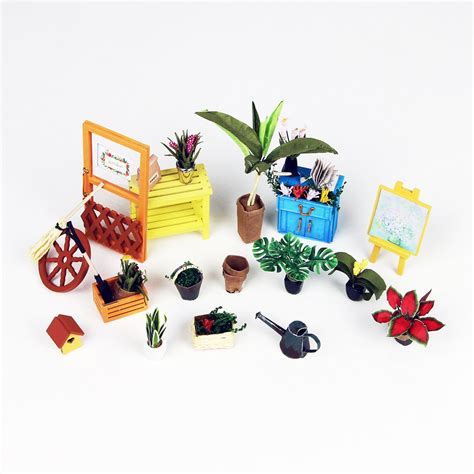 Diy Miniature Model Kit Gracies Greenhouse Fat Brain Toys