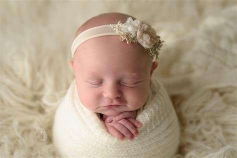 Richmond Newborn Studio Photographer Sweet Baby Girl