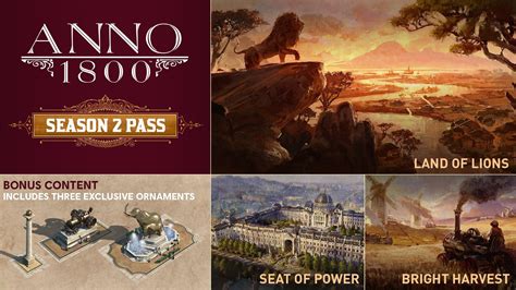 Anno 1800 Season 2 Pass Revealed Seat Of Power Dlc Out This Month