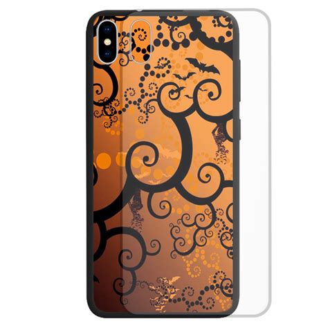 Looking for a good deal on halloween phone case? Halloween Print Theme Tempered Glass Phone Case for OPPO ...