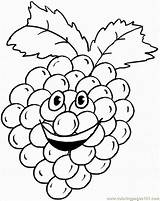 Grapes Coloring Pages Grape Printable Color Fruit Fruits Clipart Humanoid Cartoon Crafts Cluster Sheets Kids Colouring Food Clip Choose Board sketch template