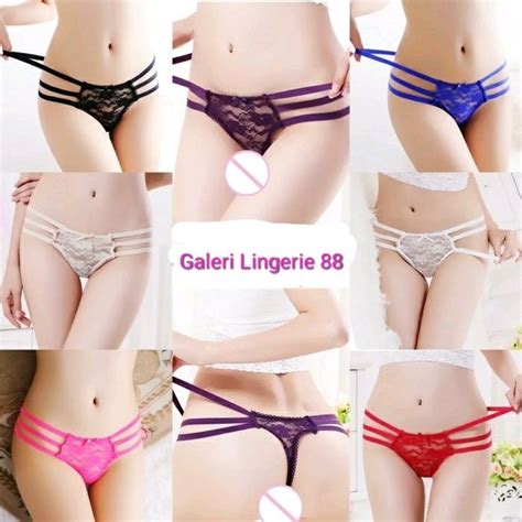 Jual Celana Dalam Wanita Sexy Celana Dalam Gstring Thong Celana Dalam