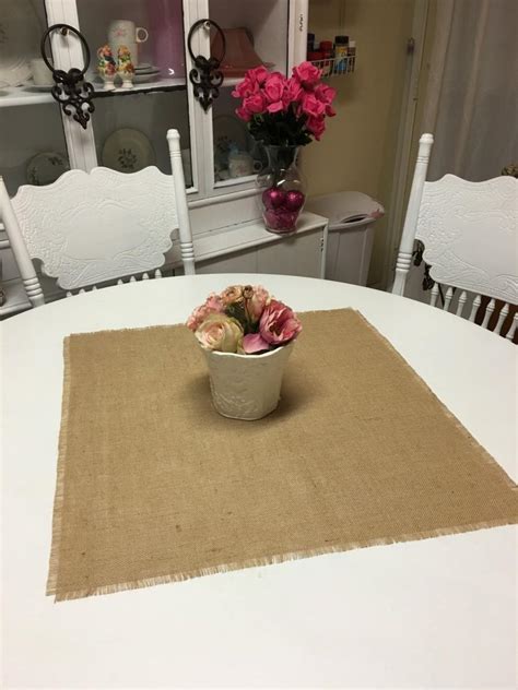 Burlap Table Squares Burlap Table Covers Select Your Size And Amount