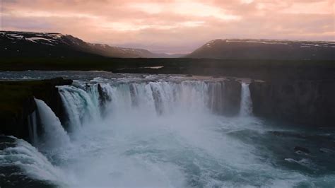 Beautiful Calming Waterfalls With Relaxing Ambient Music And Natural