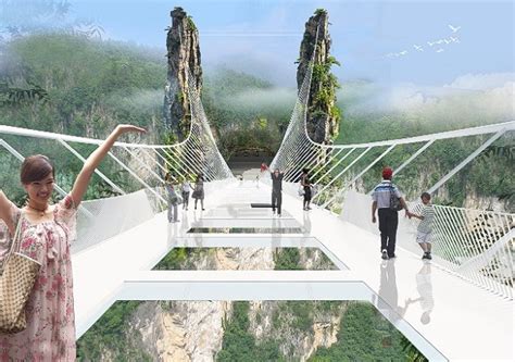 สุดหวาดเสียว จีนเตรียมเปิด สะพานแก้วที่ยาวและสูงที่สุดในโลก