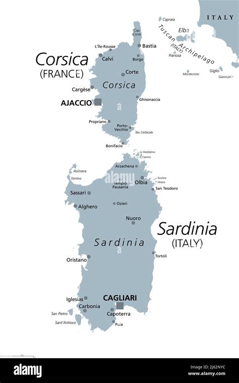 Sardegna Map Hi Res Stock Photography And Images Alamy