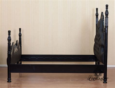 Unsere betten im kolonialstil für oxford. Kolonialstil Bett Schwarz Massiv | Lionsstar GmbH