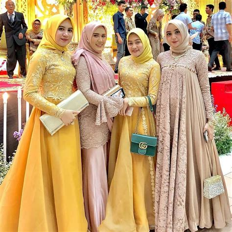 Dress Gaun Bridesmaids Hijab On Instagram Feature By Agipalaydrus