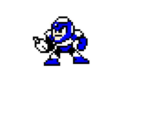 Flash Man Mega Man 2 Pixel Art